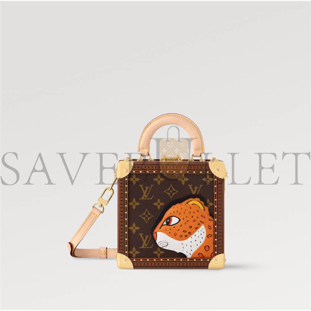 LOUIS VUITTON MINI SQUARE TRUNK DALMATIEN M11210 (17*17*8cm)